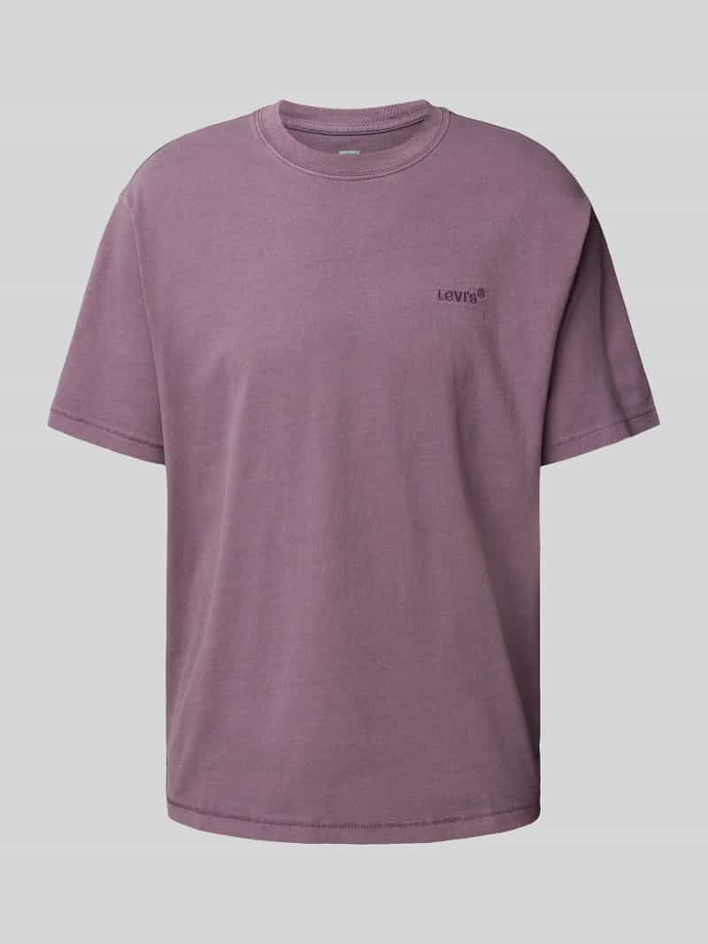 Levi's T-shirt met labelstitching
