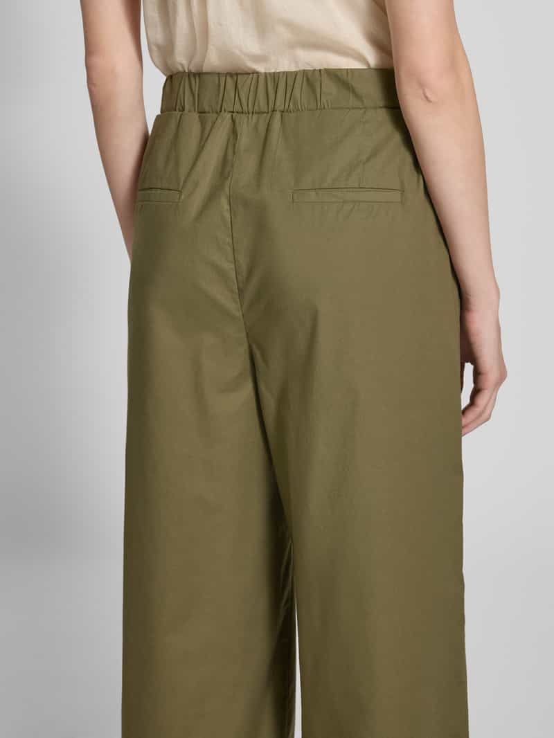 MORE & MORE Broek met elastische band en achterzakken