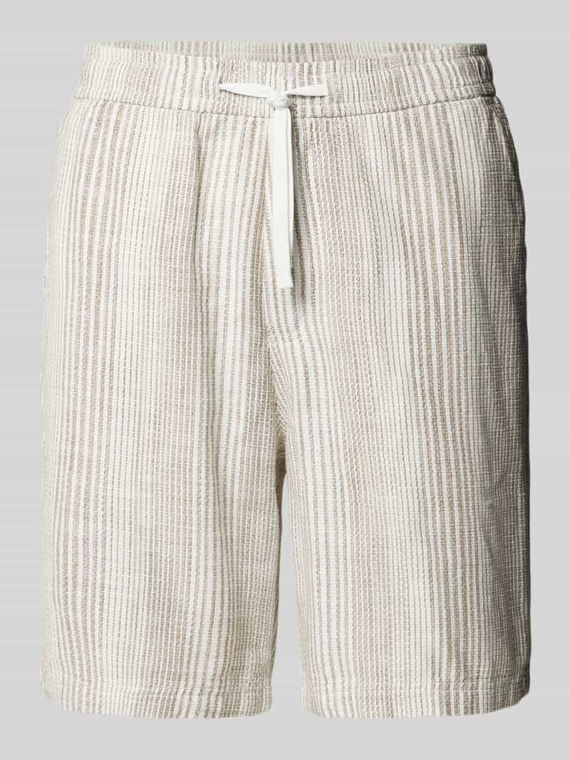 s.Oliver RED LABEL Relaxed fit bermuda van puur katoen