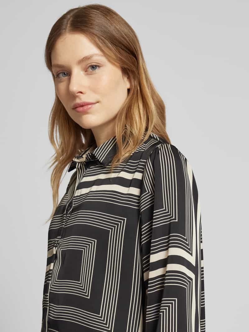 Vila Overhemdblouse met overhemdkraag model 'MADJA'