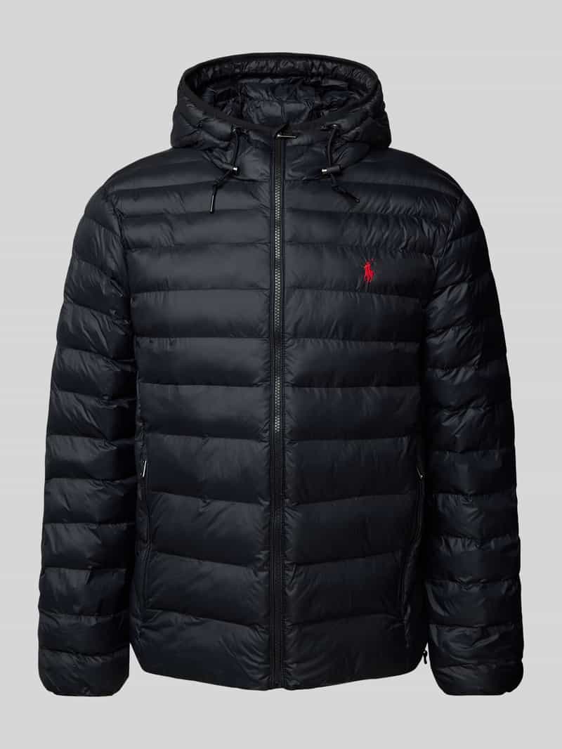 Polo Ralph Lauren Gewatteerd jack met logostitching model 'TERRA'