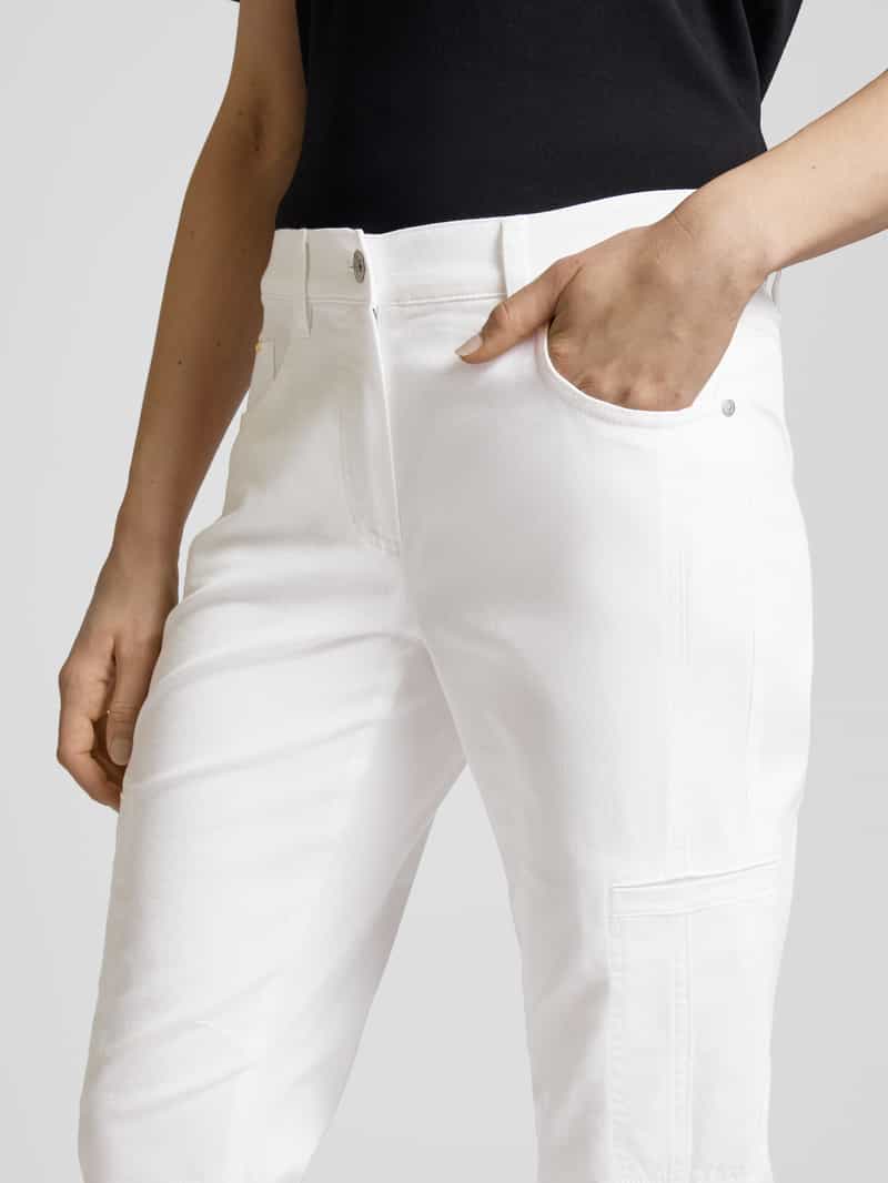 Gerry Weber Edition Loose fit stoffen broek met elastische band model 'Kiara'
