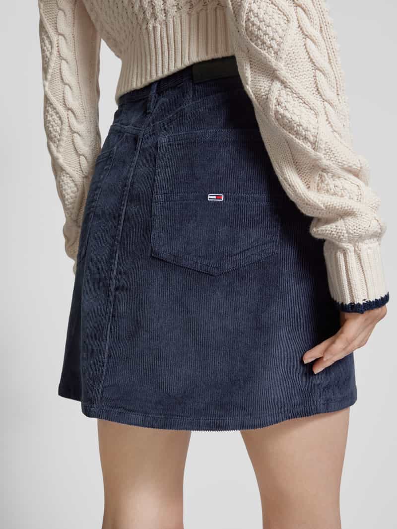 Tommy Jeans Minirok met doorknoopsluiting