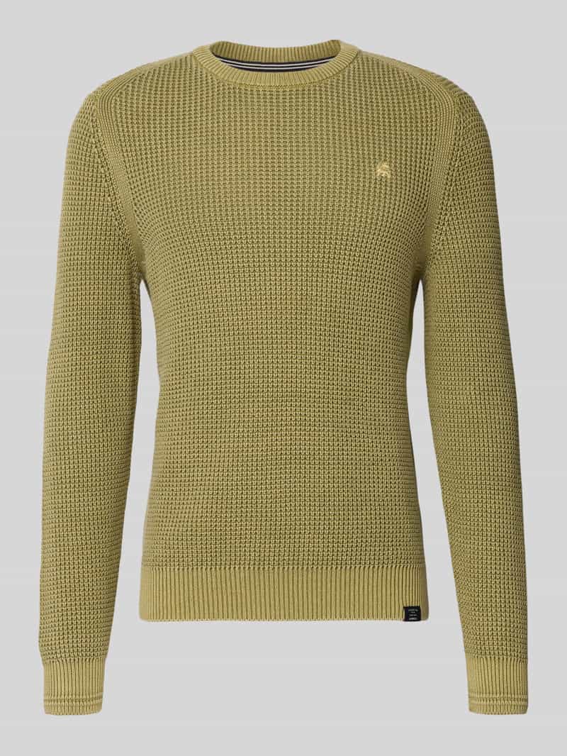 Lerros Regular fit pullover in gebreide look