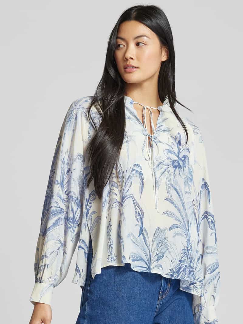 Marella Blouseshirt met druppelvormige hals model 'NIVEEN'