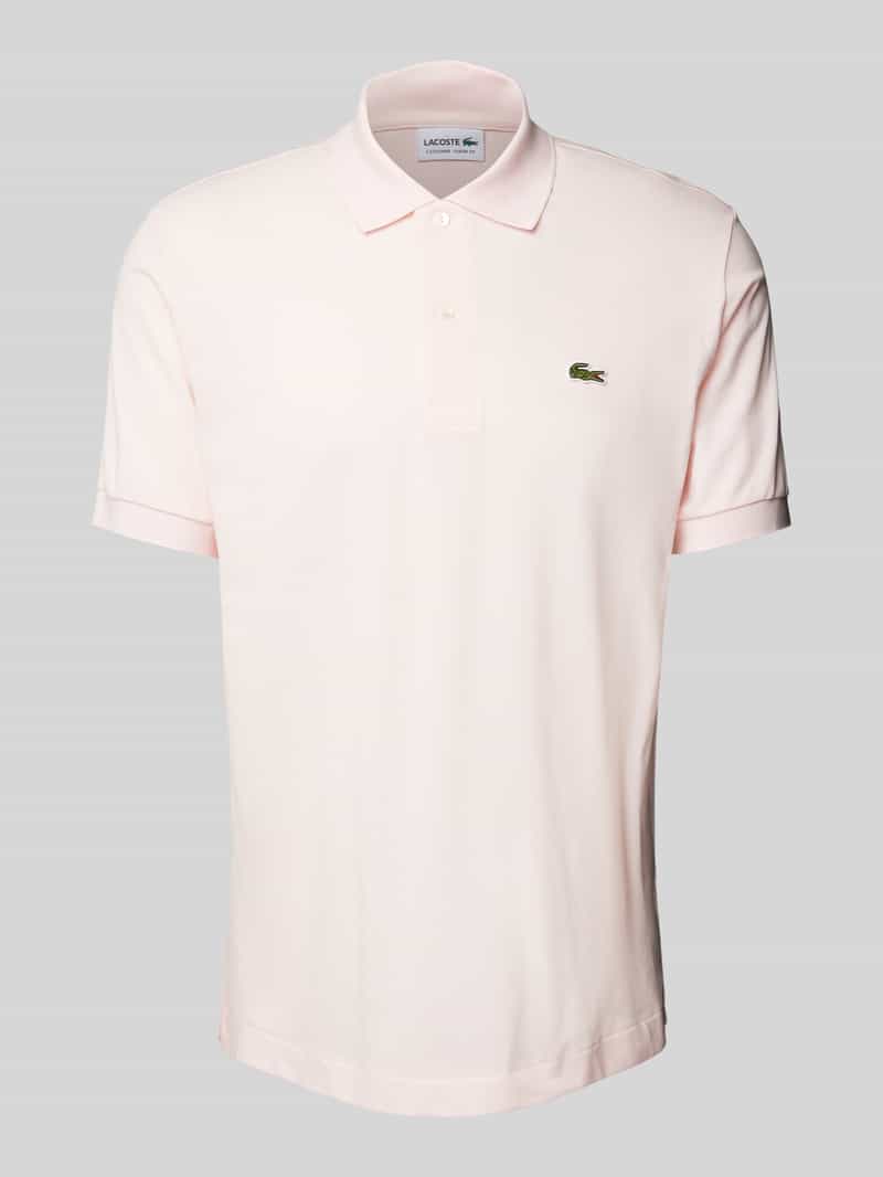 Lacoste Classic fit poloshirt met labelbadge