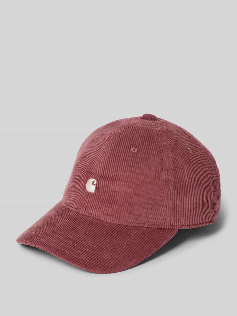 Carhartt Work In Progress Baseballpet met logostitching model 'HARLEM'
