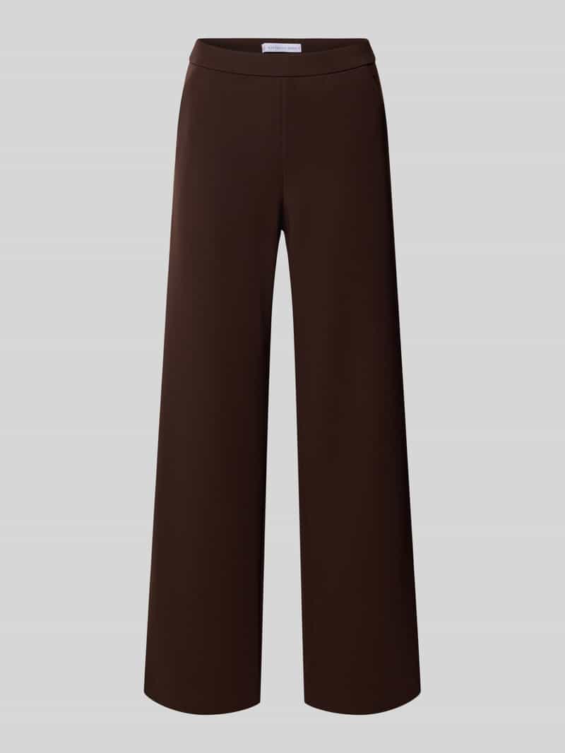 RAFFAELLO ROSSI Wide leg broek met steekzakken model 'Palina'