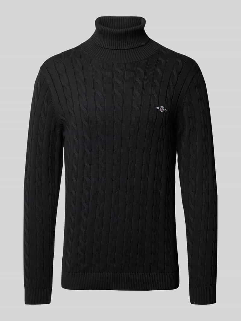 Gant Gebreide pullover met ribboorden