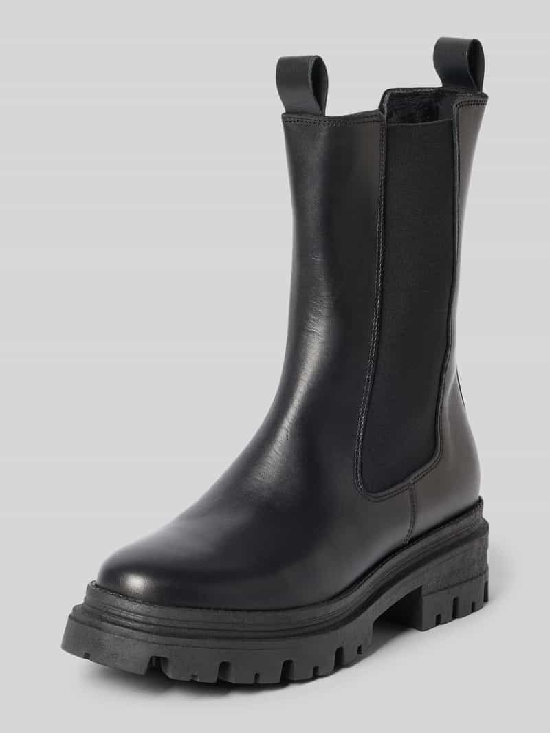 Tamaris Chelsea boots van echt runderleer