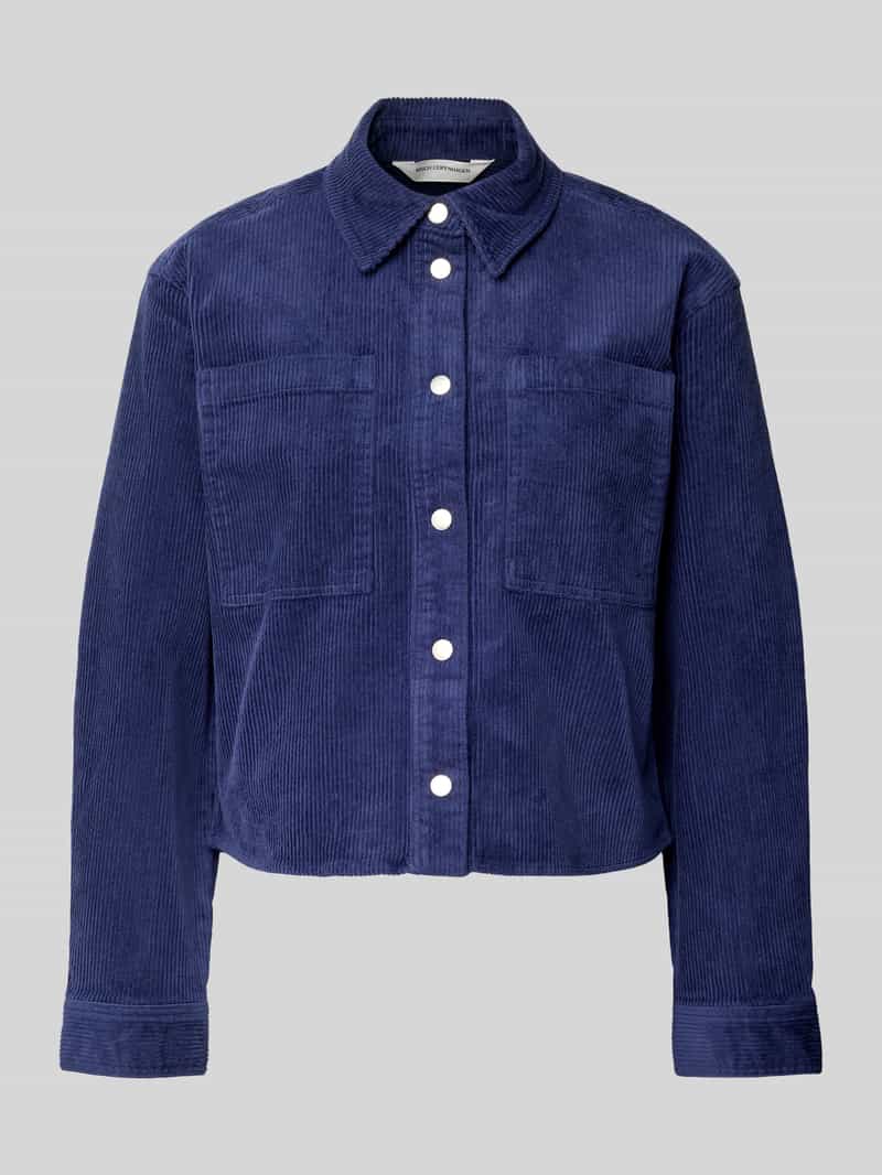 MSCH Copenhagen Overhemdblouse met drukknoopsluiting model 'Arcelle'