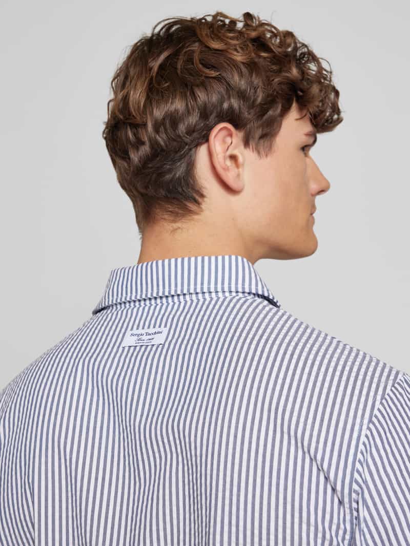 Sergio Tacchini Regular fit vrijetijdsoverhemd met 1 2-mouwen model 'GALLIPOLI'