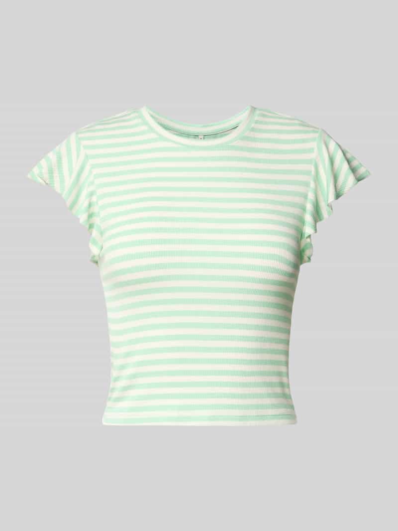 Only Regular fit T-shirt van viscosemix model 'BELLA'