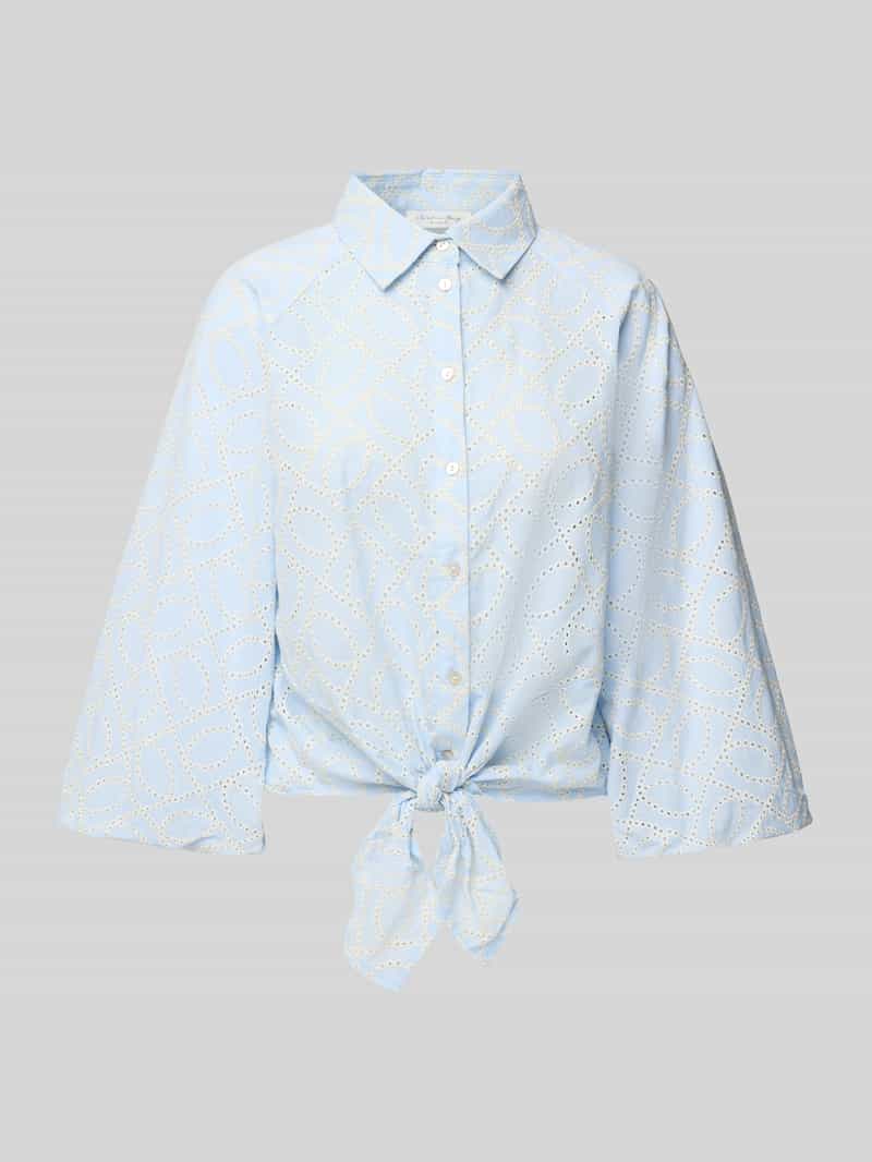 Christian Berg Woman Relaxed fit blouse met 3 4-mouwen