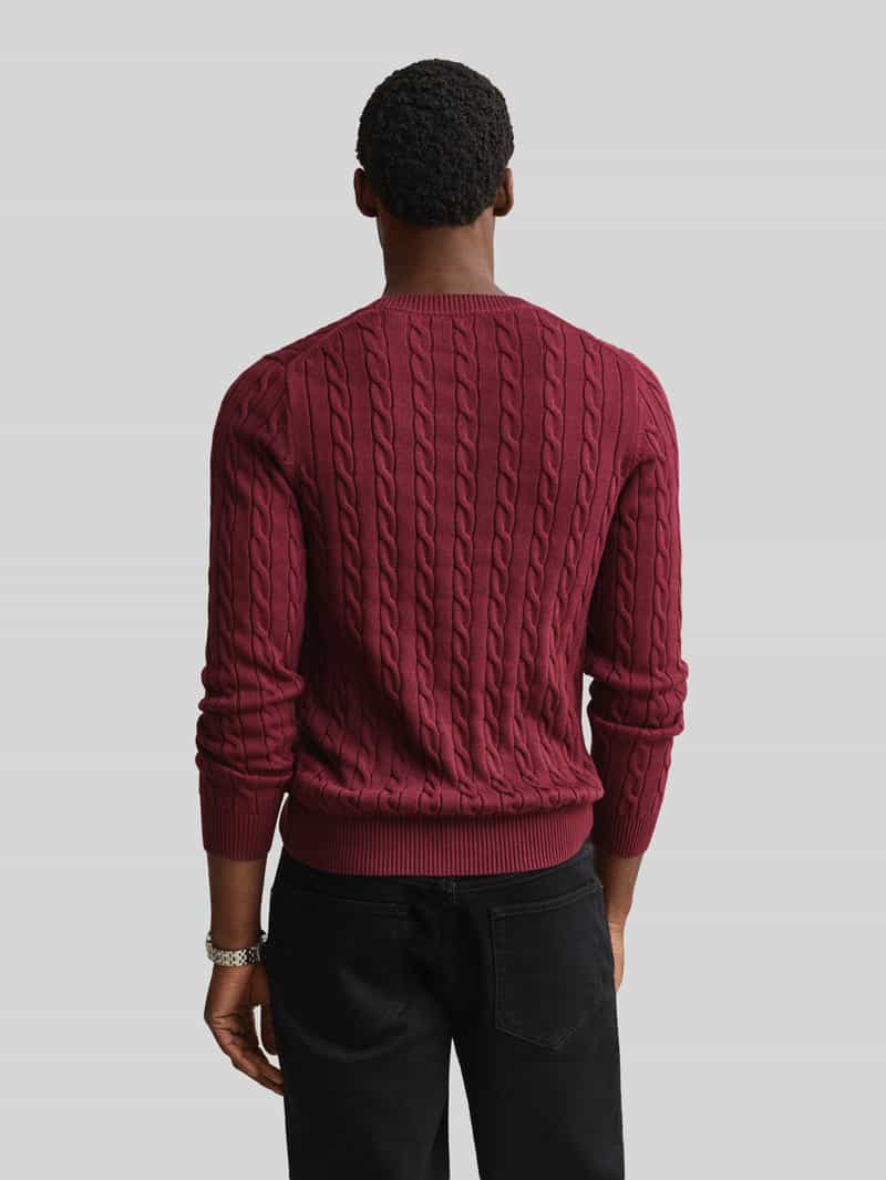 Gant regular fit pullover van puur katoen