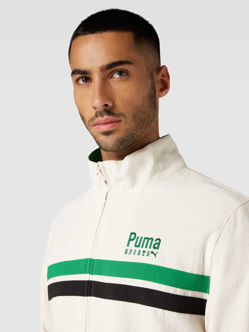 PUMA PERFORMANCE Sweatjack met labelstitching