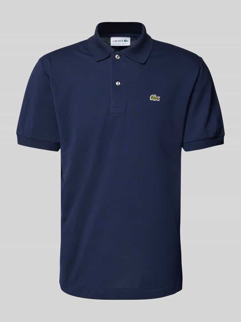 Lacoste Classic fit poloshirt met labelbadge