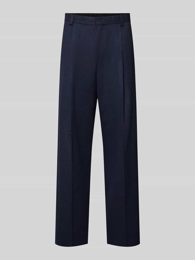 HUGO modern fit pantalon met wol model 'Tony262X'