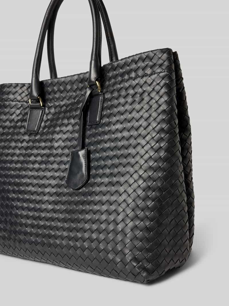 abro Shopper met logo-applicatie model 'Rooftop'