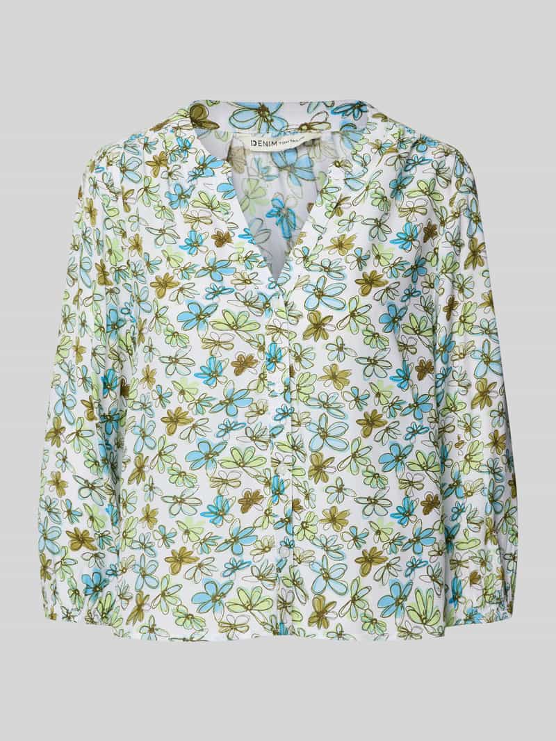 Tom Tailor Denim Klassieke blouse met print all-over