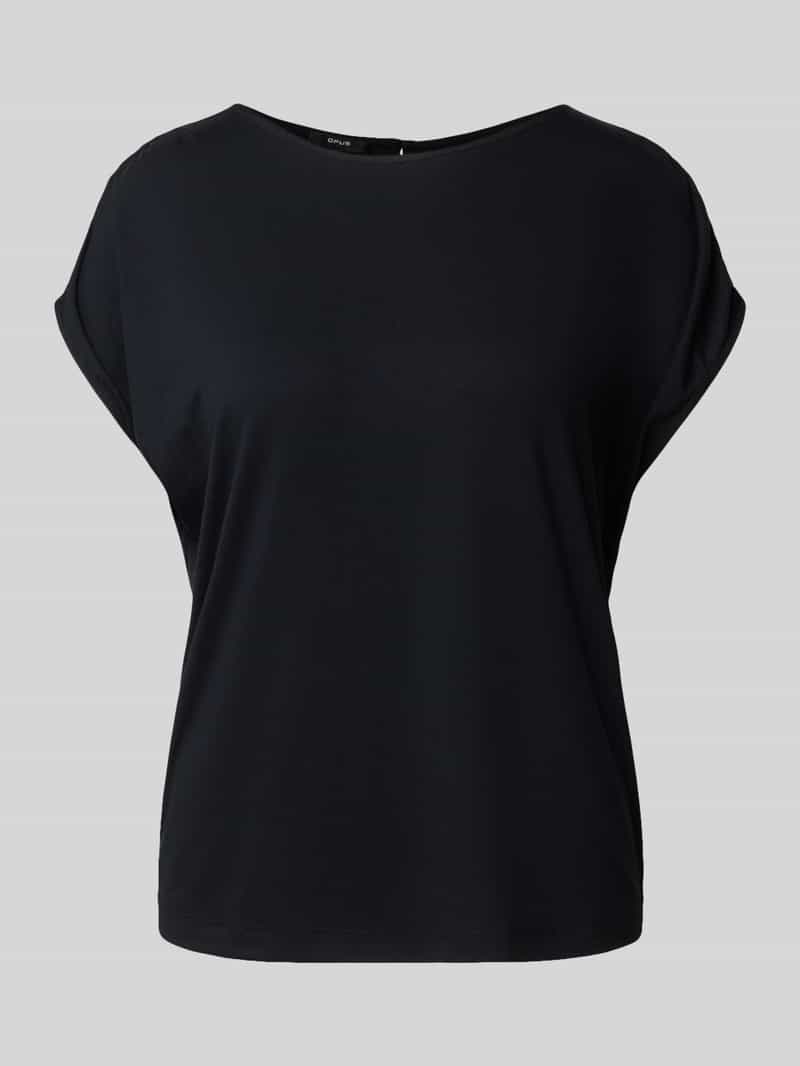 Opus T-shirt met ronde hals model 'Sanuela'