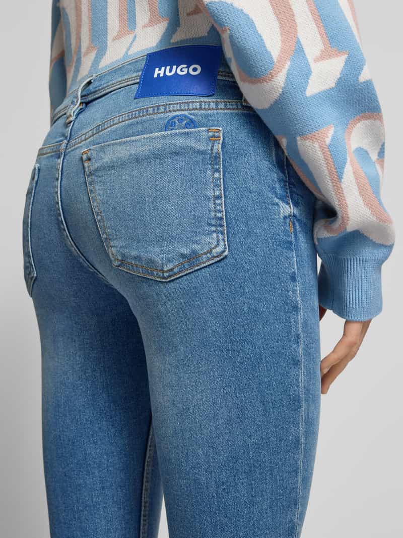 Hugo Blue Slim fit jeans in 5-pocketmodel model 'Getti'