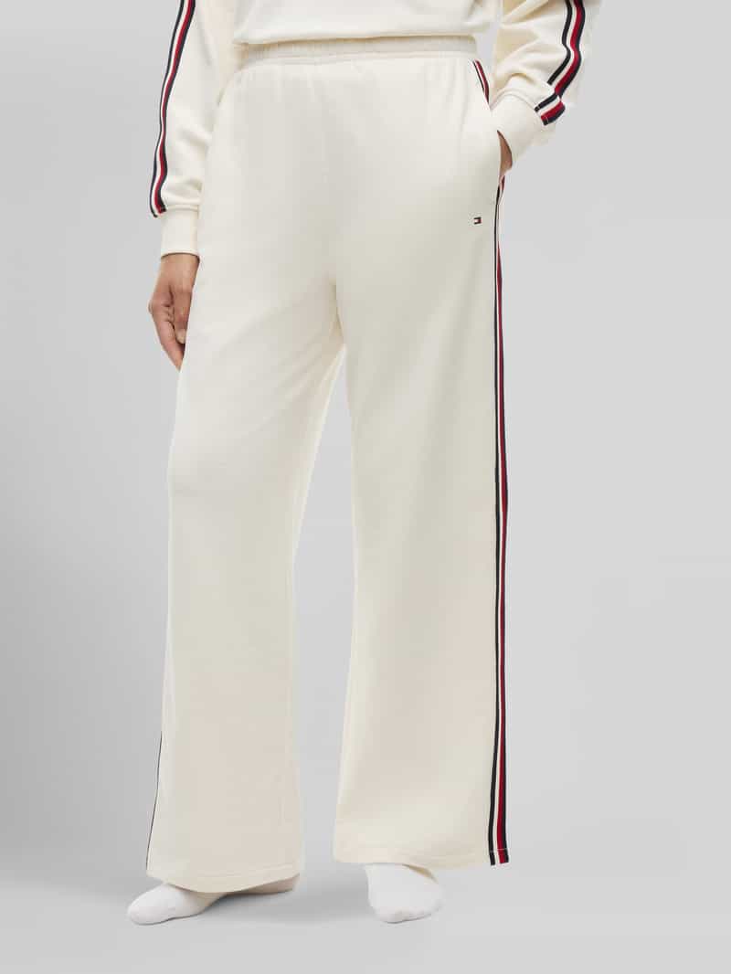 Tommy Hilfiger relaxed fit sweatpants van puur katoen