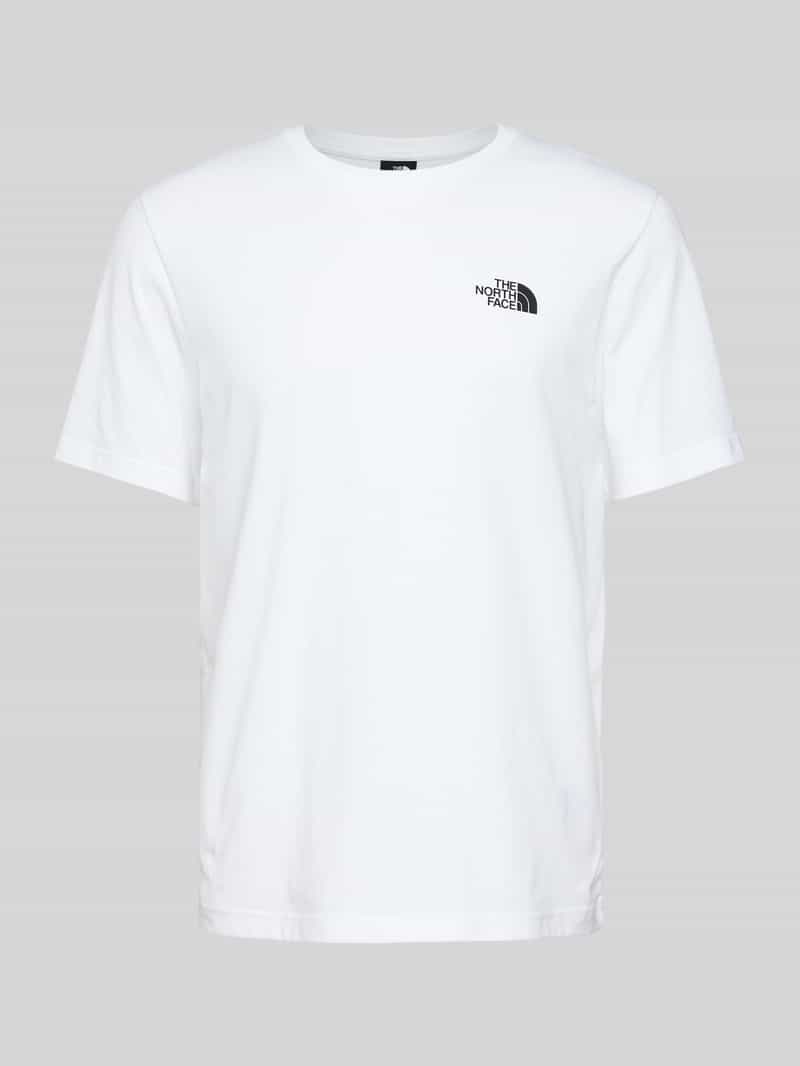 The North Face T-shirt met labelprint model 'SIMPLE DOME'