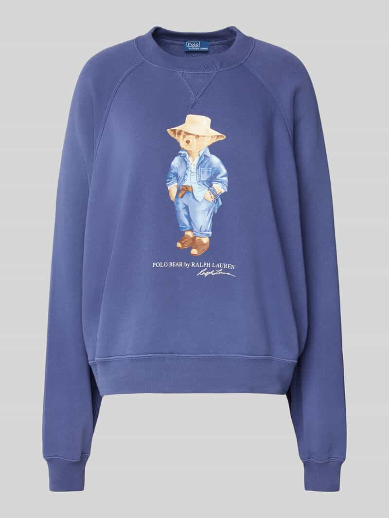 Polo Ralph Lauren Oversized sweatshirt met motiefprint