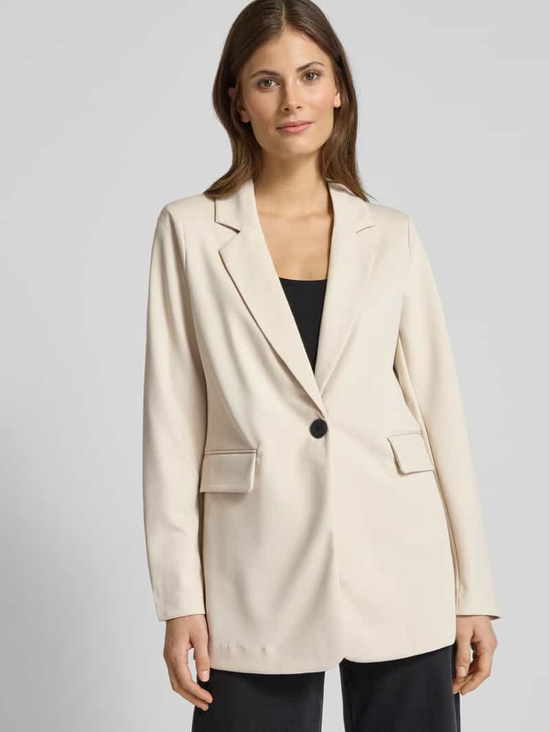 FREE QUENT Lange blazer met reverskraag model 'Nanni'