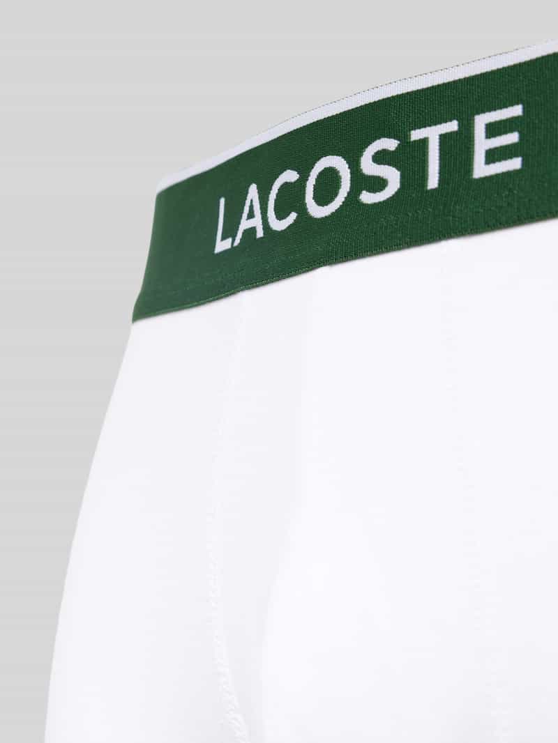 Lacoste Boxershort met elastische band in een set van 3 stuks