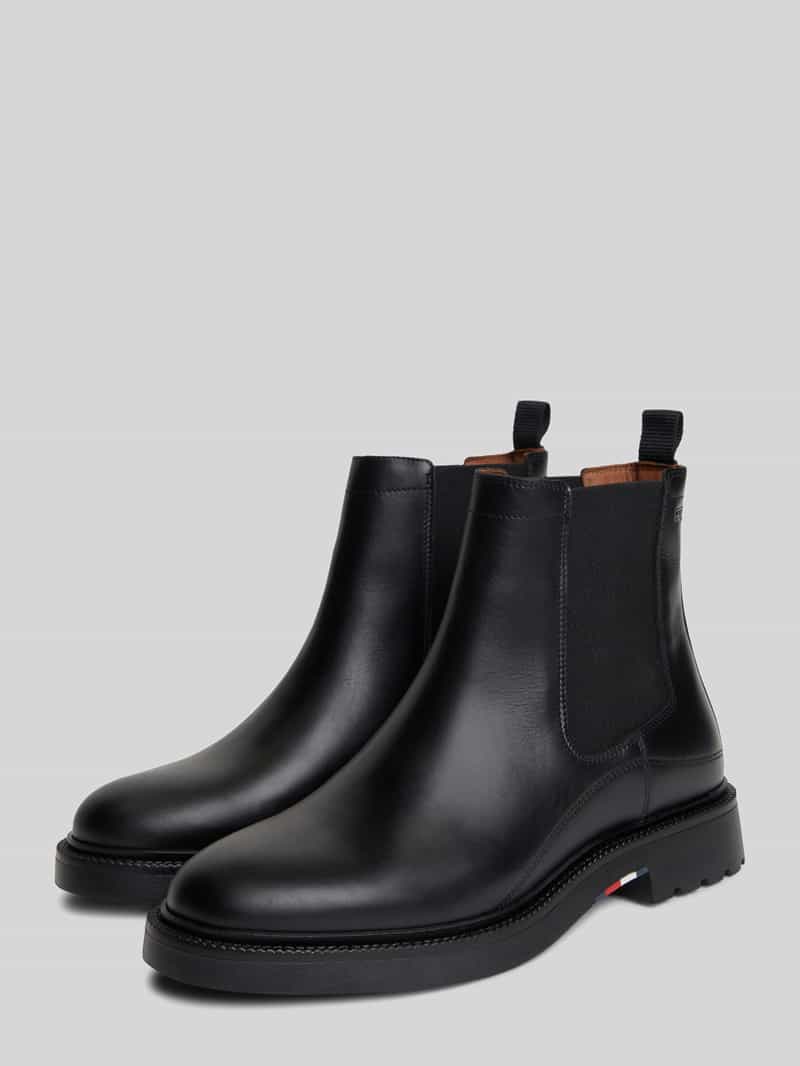 Tommy Hilfiger chelsea boots van echt rundleer