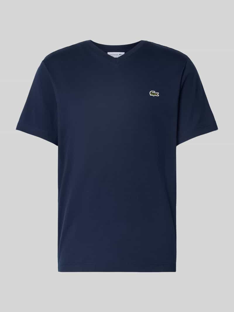 Lacoste Regular fit T-shirt van puur katoen