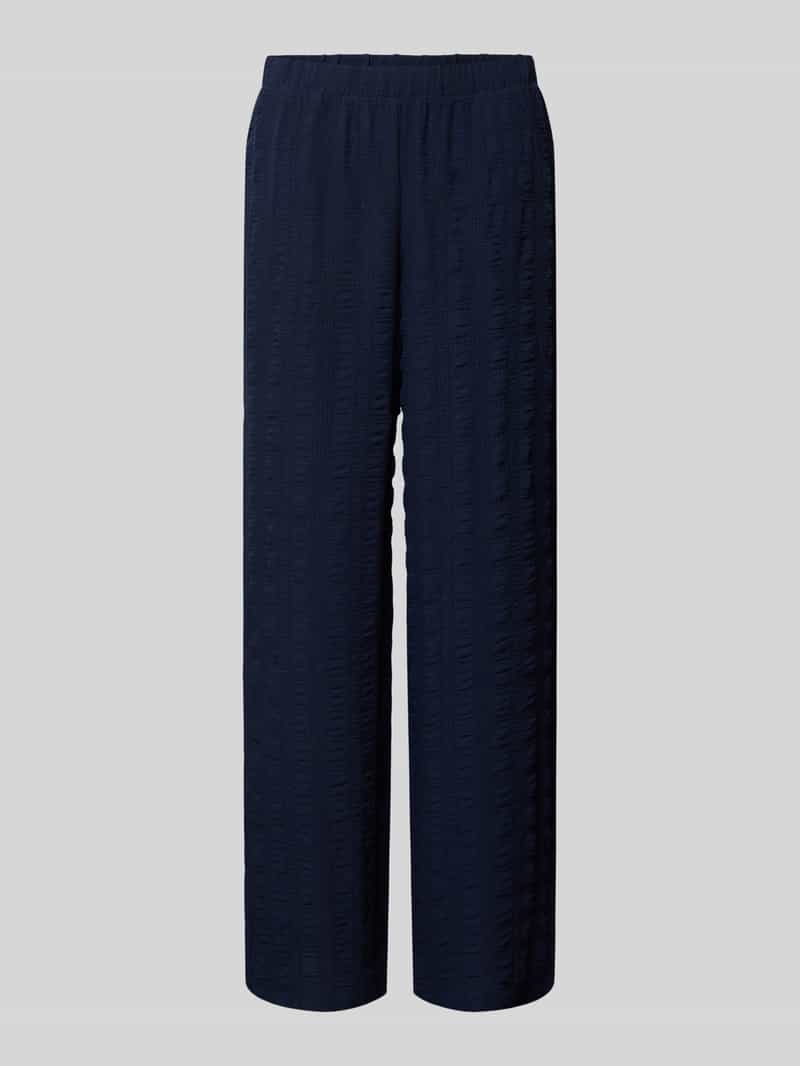 Vero Moda Loose fit stoffen broek met structuurmotief model 'NOELLA