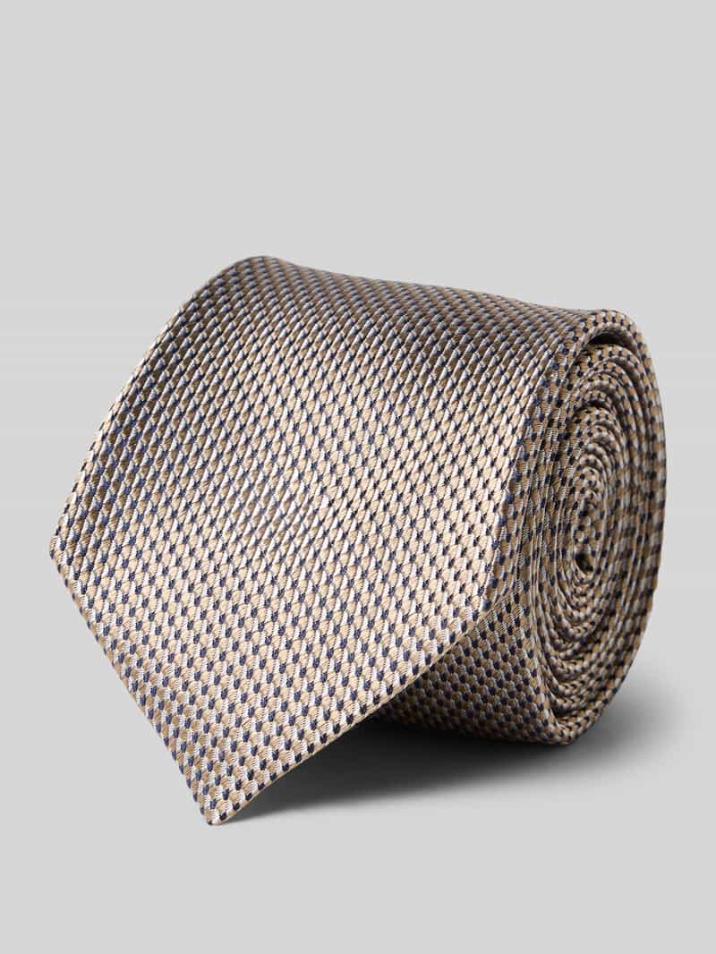 JOOP! Collection Stropdas van zijde in all-over look (8 cm)