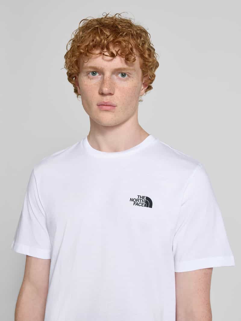 The North Face T-shirt met labelprint
