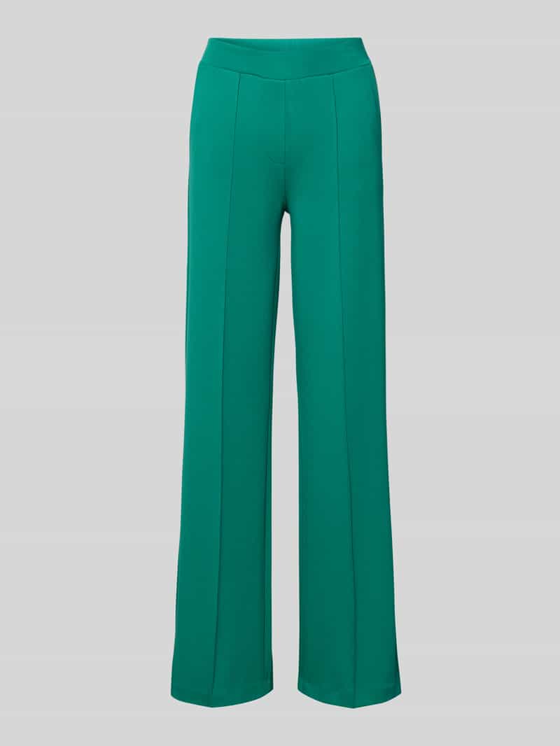 Smith and Soul Straight leg stoffen broek met vaste persplooien