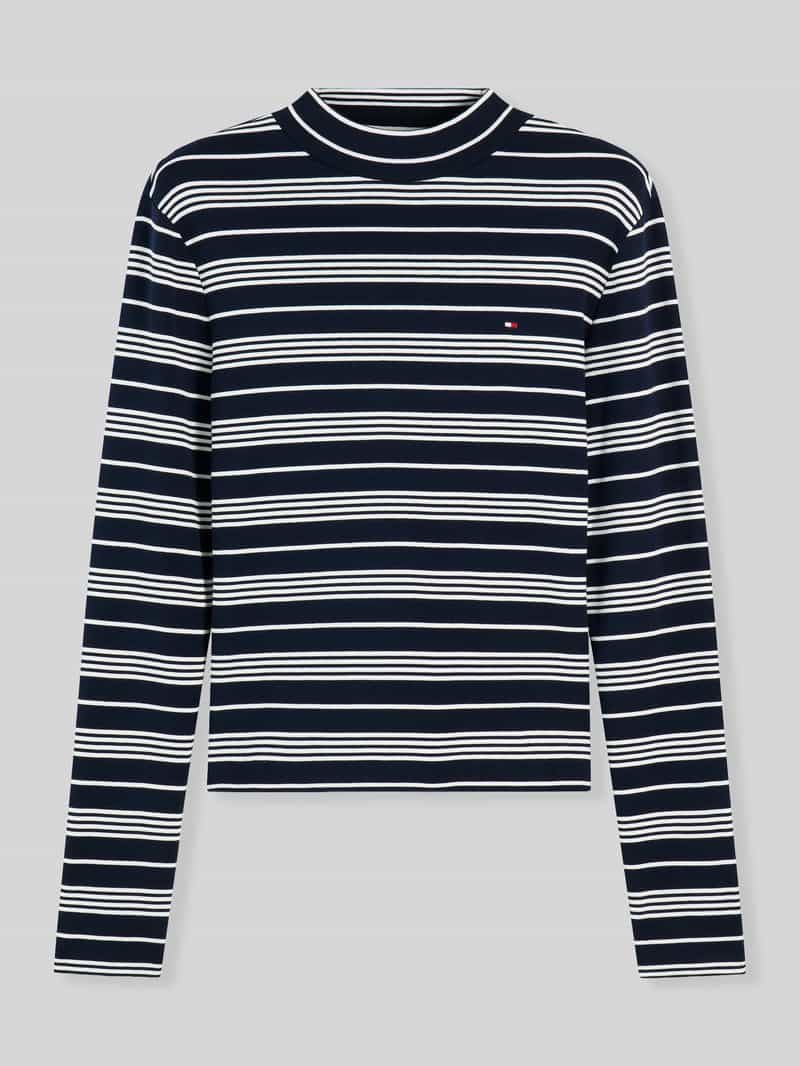 Tommy Hilfiger slim fit shirt met lange mouwen van puur katoen