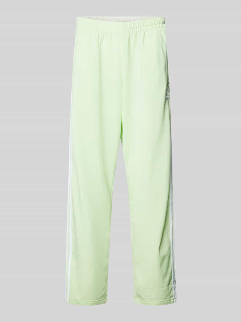 adidas Originals Straight leg trainingsbroek met labelstitching model 'FIREBIRD'