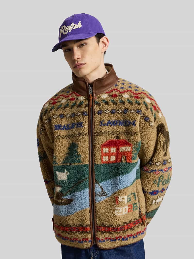 Polo Ralph Lauren Regular fit sweatjack met motiefprint