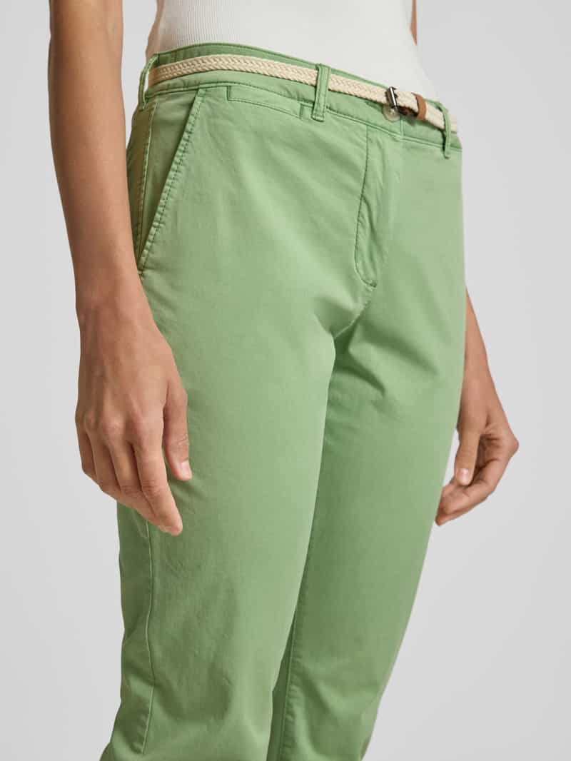 Tom Tailor Slim fit chino met riem