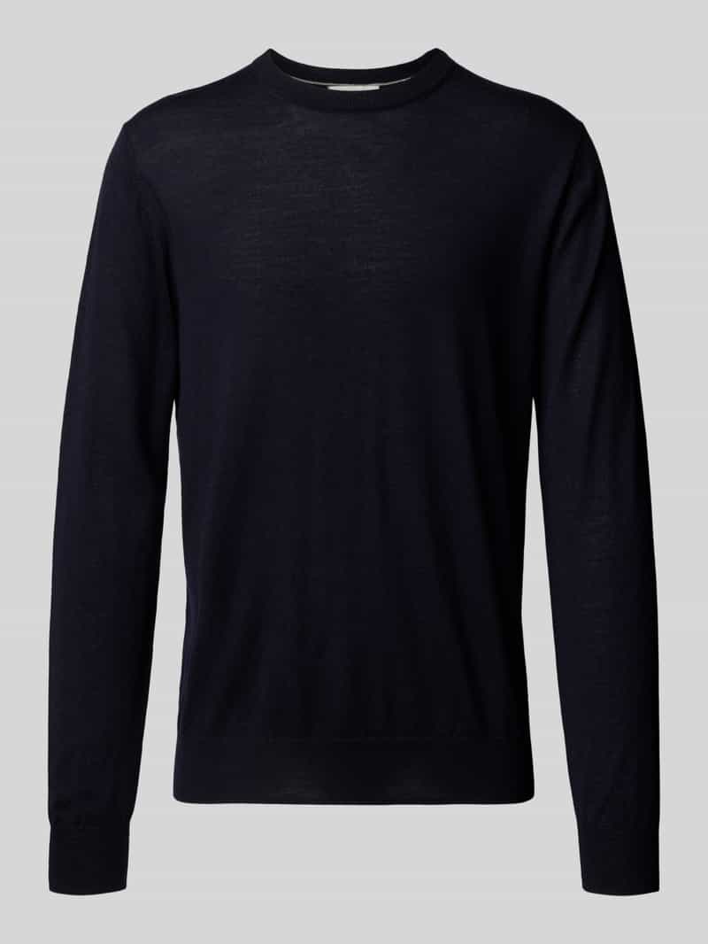 carl gross Gebreide pullover van merinowol model 'Dale'