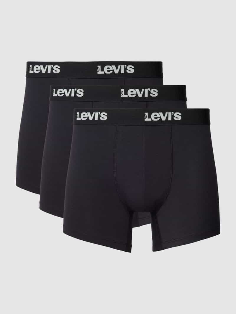 Levi's Boxershort met elastische logoband in een set van 2 stuks
