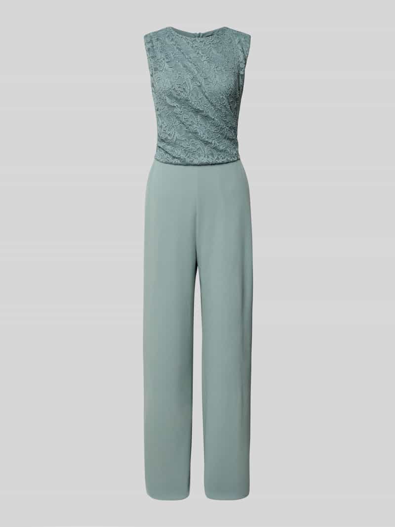 Jumpsuit met etskanteffect