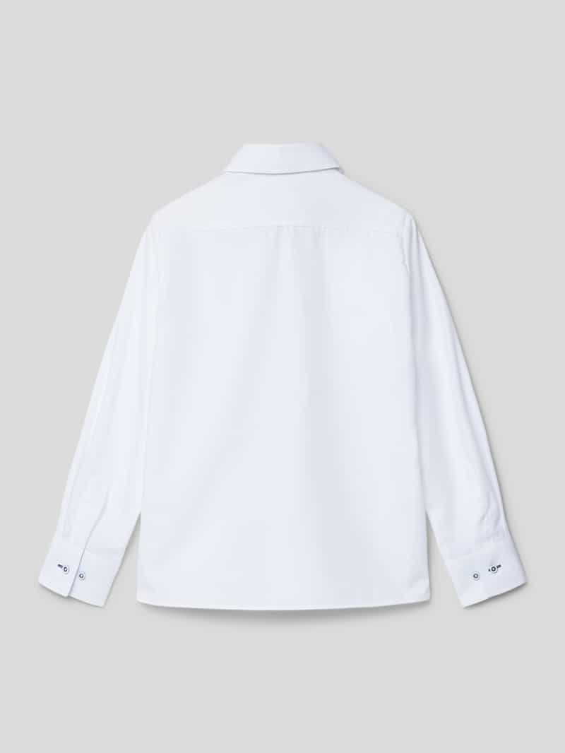 Slim fit overhemd met sportmanchetten Paul Dantus