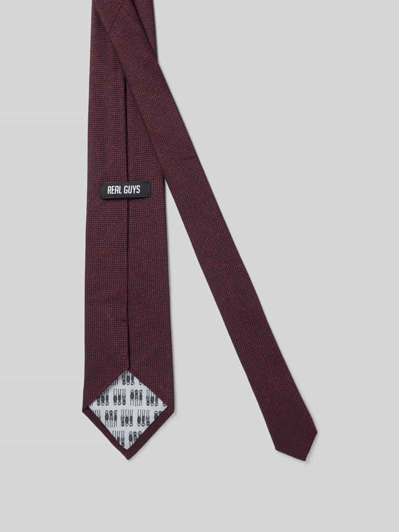 J.Ploenes Stropdas met labeldetail