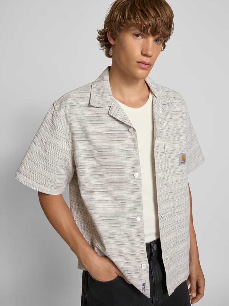 Carhartt Work In Progress Vrijetijdsoverhemd met reverskraag model 'Gellar'