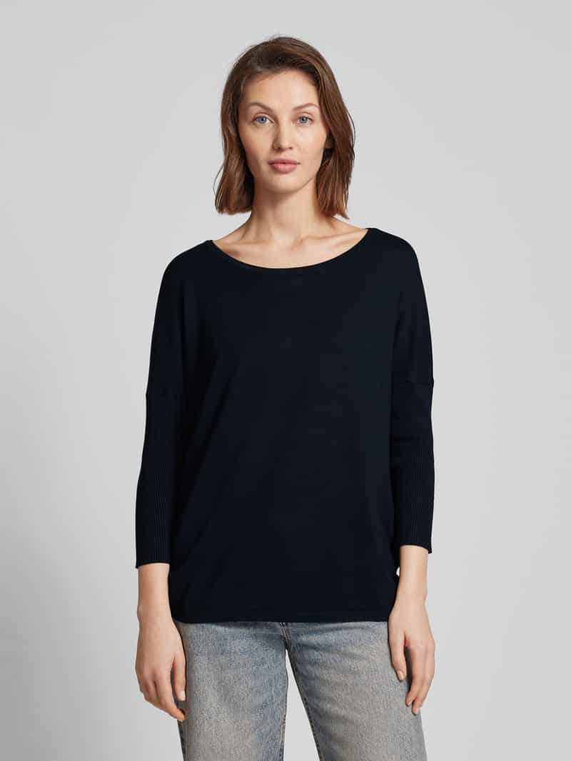 Gebreide pullover in effen design, model 'JONE' FREE/QUENT