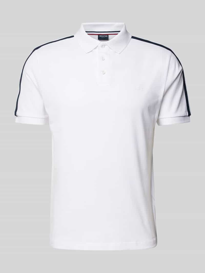 HECHTER PARIS Poloshirt met labelprint