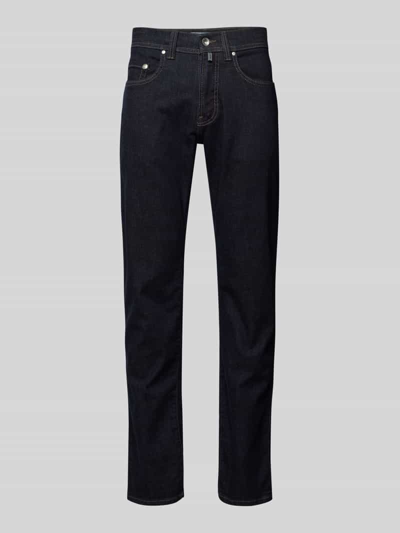 regular fit jeans met 5-pocket-design model 'Lyon'
